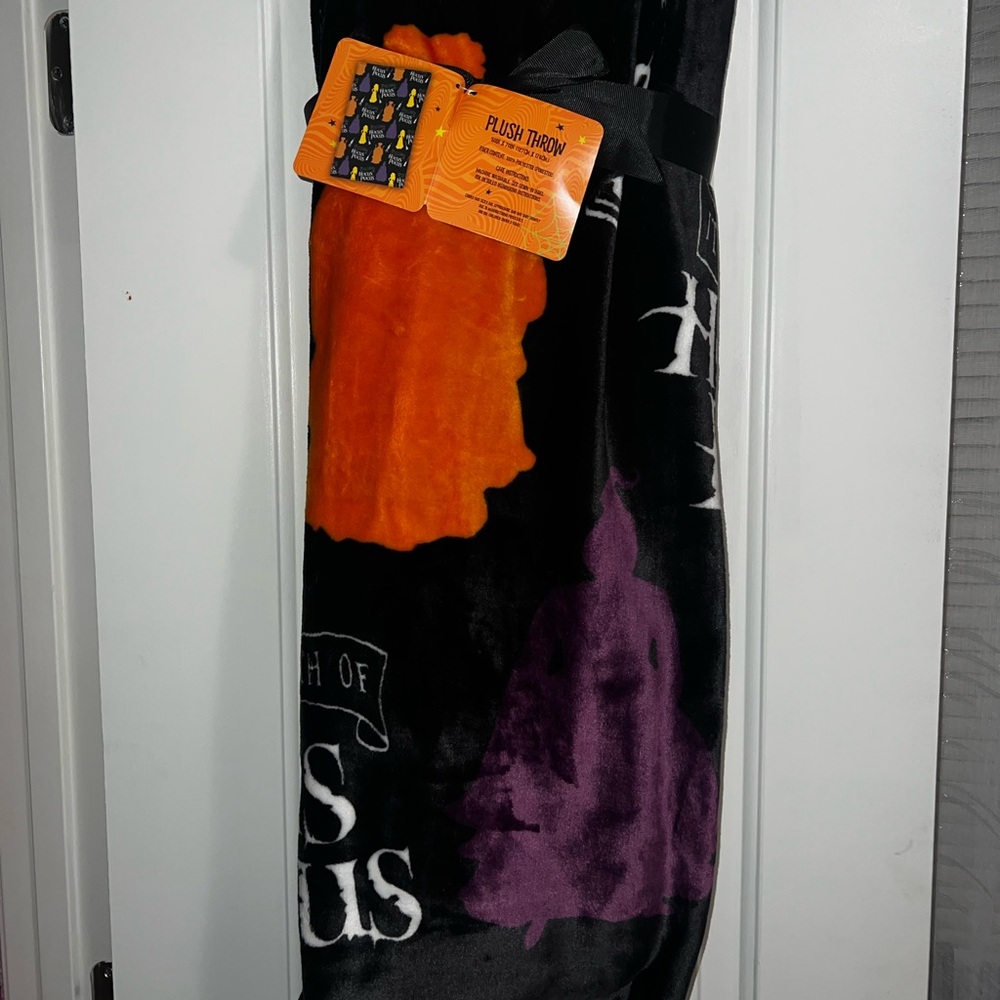 Disney Hocus Pocus Plush Throw Blanket